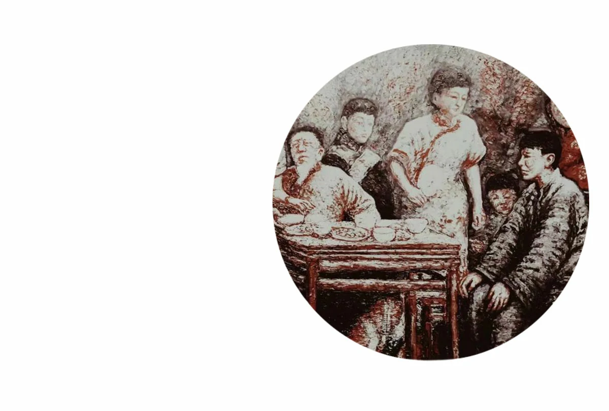 Diagrama esquemático de la clasificación de la pintura al óleo China